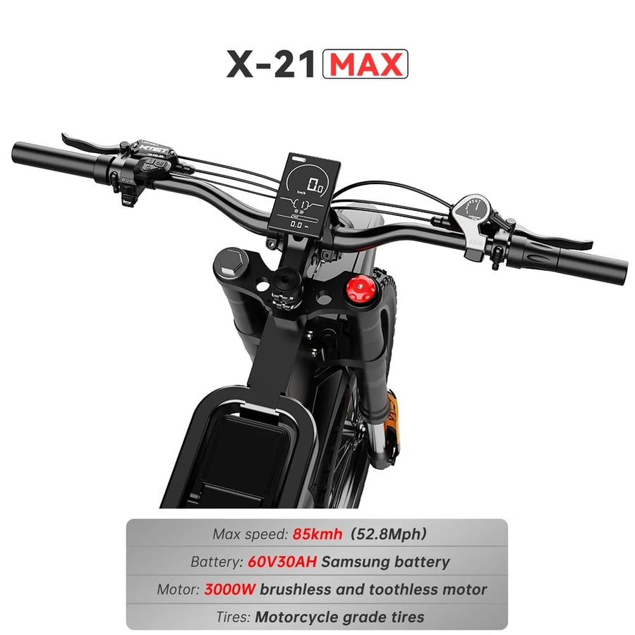 EKX X21 MAX EBike - CITI ESCOOTER