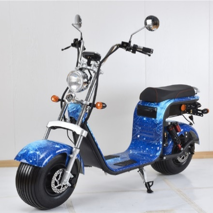 1500w citycoco fat tire electric scooter 45KM/H, 60V 40AH 120km