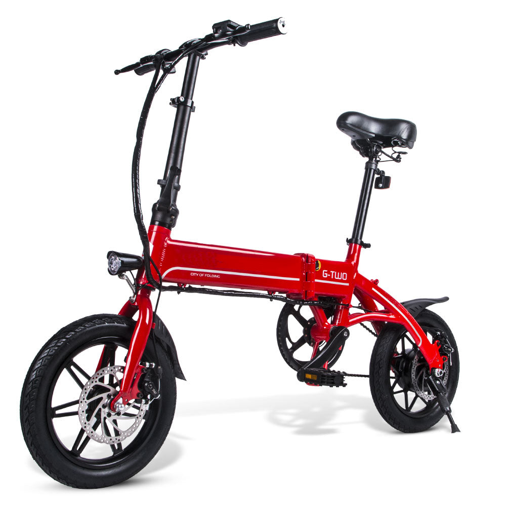 xprit 14 folding electric bicycle Smart Folding Electric Bike 14"– CITI ESCOOTER