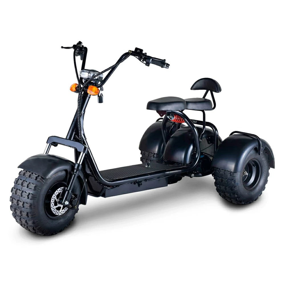 Off Road Citycoco Scooters 1500W Big Wheel Electric Tricycle,