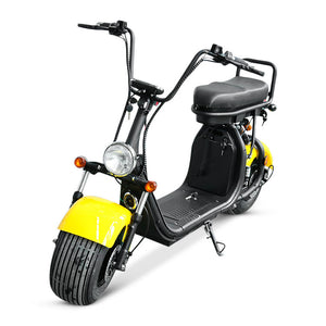 EEC Big wheel electric scooter citycoco 1500W support 3 removable battery - Fanco Electric Scooter manufacturer