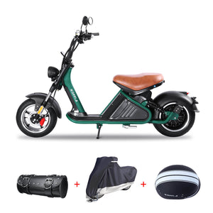 Fat Tire Electric Scooter M2, 40Ah 3000W 75KM/H Big Wheel Scooter - CITI ESCOOTER