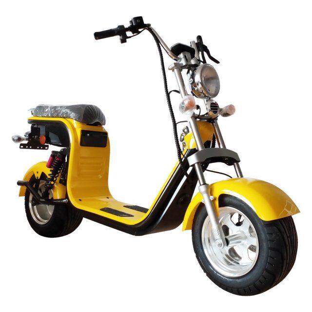 Electric moped Fat scooter 2000W 55KM/H, EEC certified 60v 40ah battery - Fanco Electric Scooter manufacturer