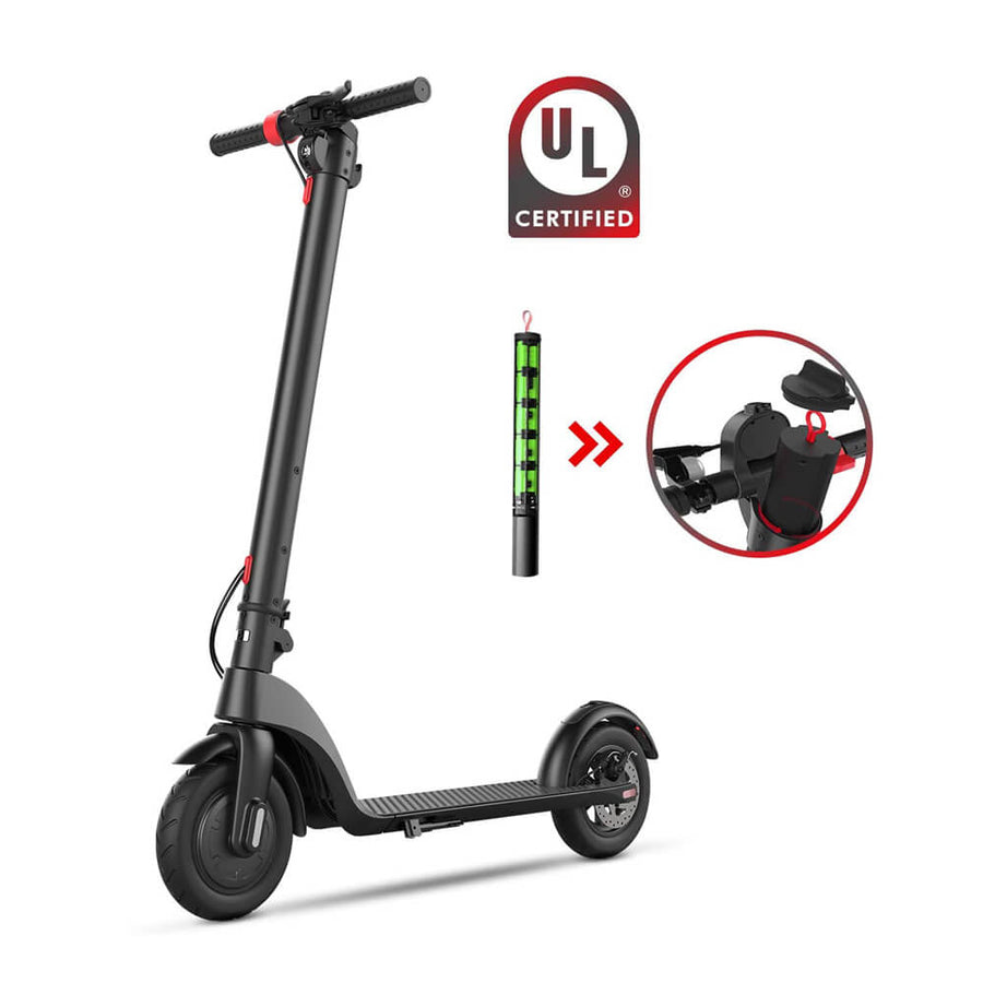 USA & Europe Ready Stock, Adult 10 Inch Electric Scooters, 5AH Detachable Battery - CITI ESCOOTER