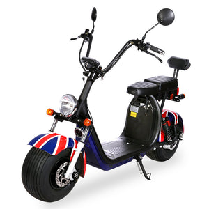 Citycoco 1500W Harley scooter factory Europe ready stock, EEC/COC certified, Free shipping and Tax - Fanco Electric Scooter manufacturer