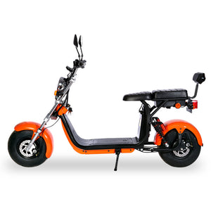 Electric moped scooter eec 1500 citycoco 45KM/H 40AH Battery 120KM Range free shipping and Tax - Fanco Electric Scooter manufacturer