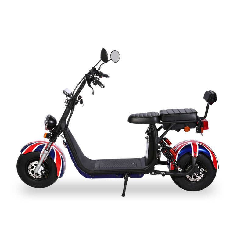 1500w fat scooter for adults big power electric scooter 60V 40AH 120KM Range free tax door to door - Fanco Electric Scooter manufacturer