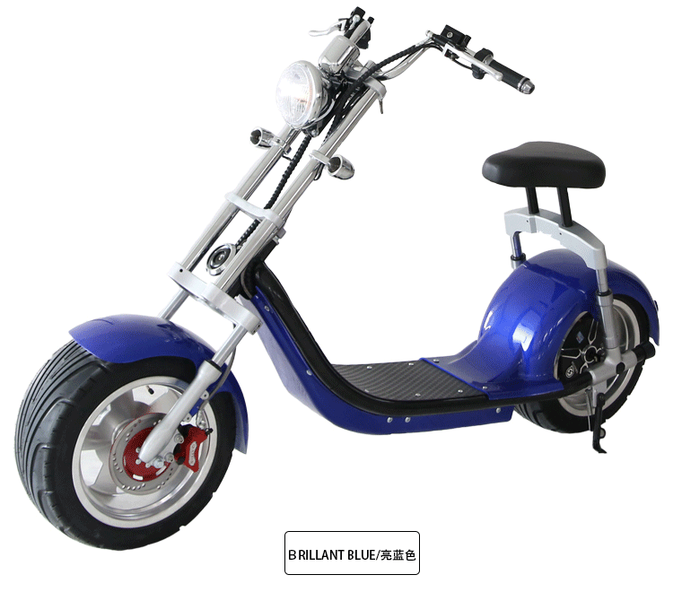 Big wheel harley electric scooter best sale