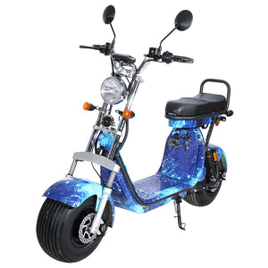 Fat tire Electric scooter 60V 60AH battery, 180km Range, EEC/COC Certified, Free Shipping and Tax in EU - Fanco Electric Scooter manufacturer