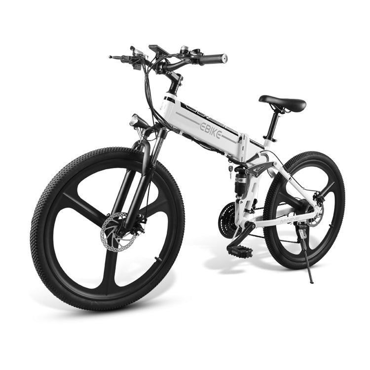 26 IN Electric Folding Mountain Bikes for Adults, 350W with 10AH Removable Battery 26 IN Electric Folding Mountain Bikes for Adults, 350W with 10AH Removable Battery