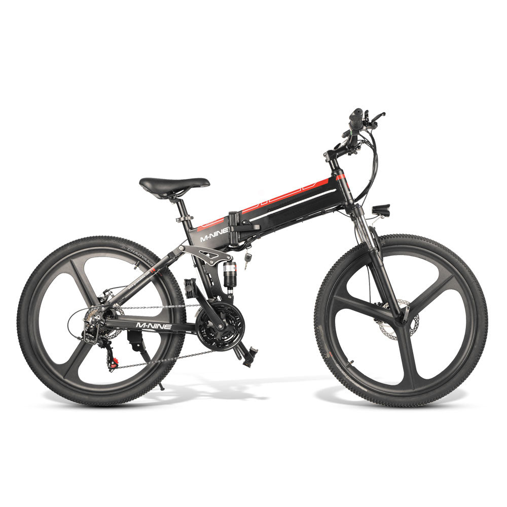 electric folding bicycle manufacturers 26 IN Electric Folding Mountain Bikes for Adults, 350W with 10AH Removable Battery