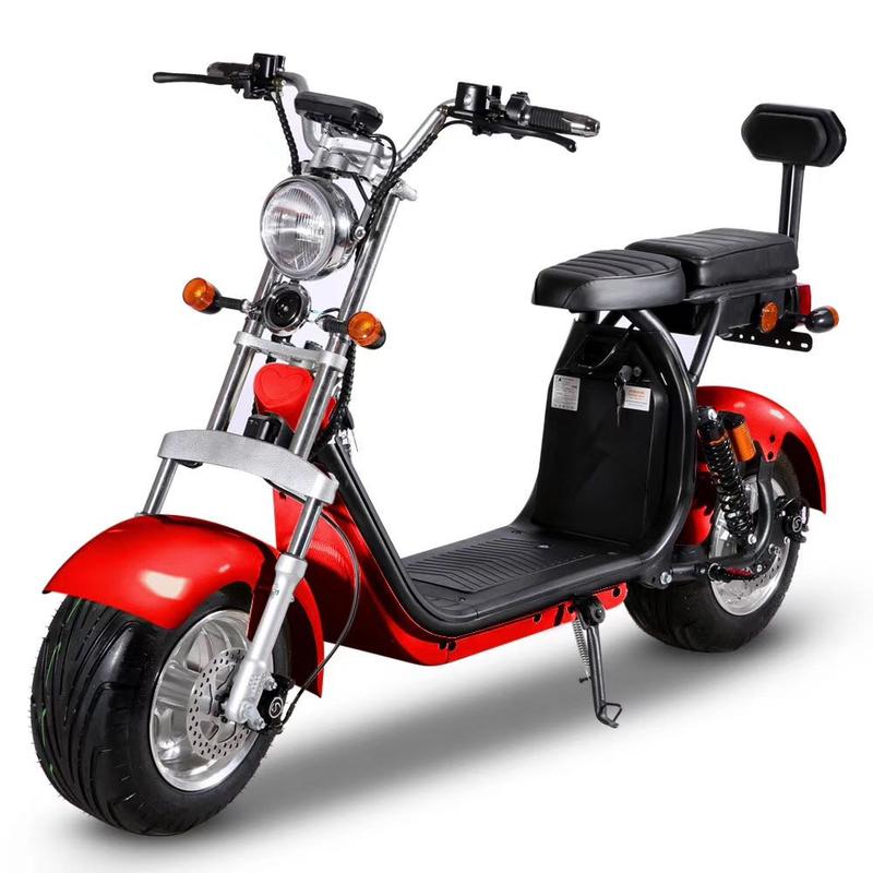 Motorized scooter coco city scoot 2000w 55KM/H 40AH Battery 120KM Range free shipping and Tax - Fanco Electric Scooter manufacturer