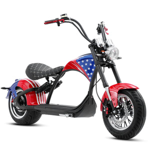 Fanco M1P chopper scooter 2 kW 50 miles range fast ship from US - CITI ESCOOTER