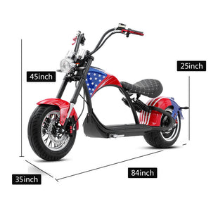 fat scooter size